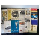 Automotive Literature Lot