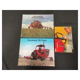(3) IH Tractor Sales Literature