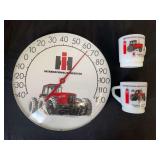(3) IH Mugs + Thermometer
