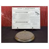 (2) John Deere Sign + Planter Lid