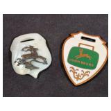 (2) John Deere Watch Fobs