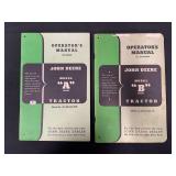 (2) John Deere A + B Manuals