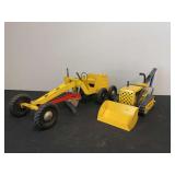 (2) Crawler Backhoe + Grader