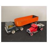 (2) Structo Semi + Ace Hardware Truck