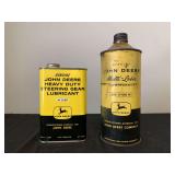 (2) John Deere Lubricant Cans