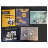 (5) Caterpillar Sales Literature