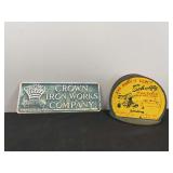 (2) Sign + Mail Holder