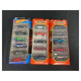 (3) Matchbox + Hot Wheels Car Sets NIB