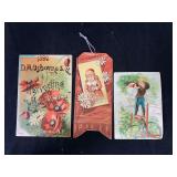 (3) D. M. Osborne & Co. Trade Cards