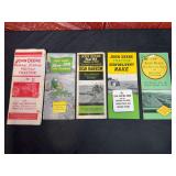(5) John Deere Sales Literature