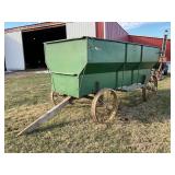 John Deere Steel Sided Flare Box and Running Gear