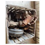 (3) Farmall Belt Pulleys And (3) Front Ends