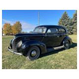 1938 Ford 2 Door Deluxe Sedan - Original Car!