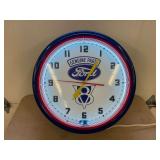 Ford Neon Clock