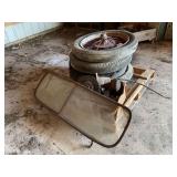 (4) Tires, Windshield And Other Parts