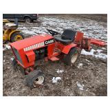 Case 222-78 Lawn and Garden Tractor w/ Mower Deck and Snow Blower