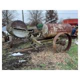 Homemade Single Axle Water Wagon