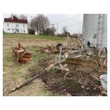 Western Wheel Scraper on Steel