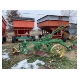 John Deere No. 44 A 2 Bottom Plow on Steel