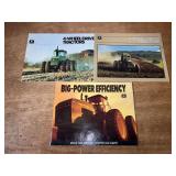 (3) John Deere 4wd Tractor Sales Literature