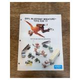 1977 Ertl Blueprint Miniatures Toy Catalog