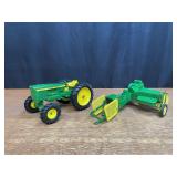 (2) 1/16 John Deere 2020 + Baler