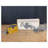 (2) 1/50 John Deere Backhoe + Crawler