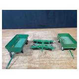 (3) 1/16 Oliver Wagons + Disk