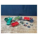 (5) Oliver Tractors + Implements