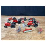 (13) Ford Tractor + Implements