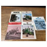 (5) Oliver + White Tractor Sales Literature