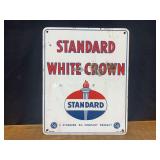 Standard White Crown SSP Sign