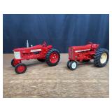 (2) 1/16 Farmall 350 + IH 656