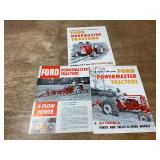 (3) Ford Tractor Sales Literature