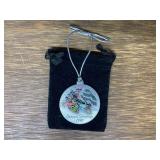 1998 John Deere Pewter Christmas Ornament