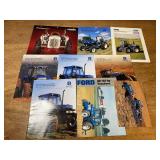(9) Ford + New Holland Tractor Sales Literature