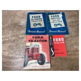 (4) Ford Tractor Manuals