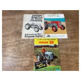 (3) MF + Ferguson Tractor Sales Literature