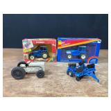 (4) 1/32 Ford Tractors + Disk