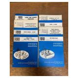 (8) Ford L&G Manuals