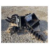 AGT Lot Of Nine Mini Excavator Attachments