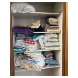 Hallway Closet linen contents