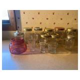 Glass Jars with lids
