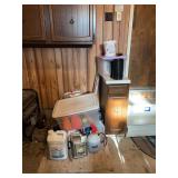 Yard Chemicals, contents of cabinets
