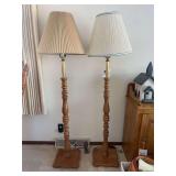 Traditional Spindle Floor Lamps