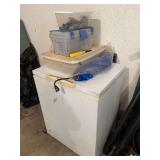 Kenmore Freezer, tool box and misc