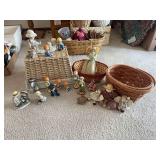 Figurines and Baskets
