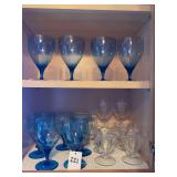 Blue and Clear Glasses