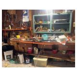 Garage Work bench contents 2