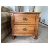Oak End Table